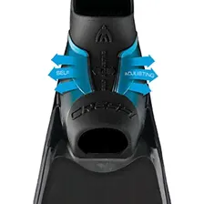 Ласты CRESSI GARA MODULAR IMPULSE BLUE (95 см, закрытая пятка, угол 29°, средней жёсткости)