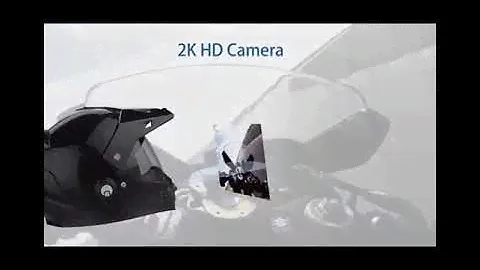 Airwheel C8 modular helmet with wifi bluetooth smart motorsports racing helmet