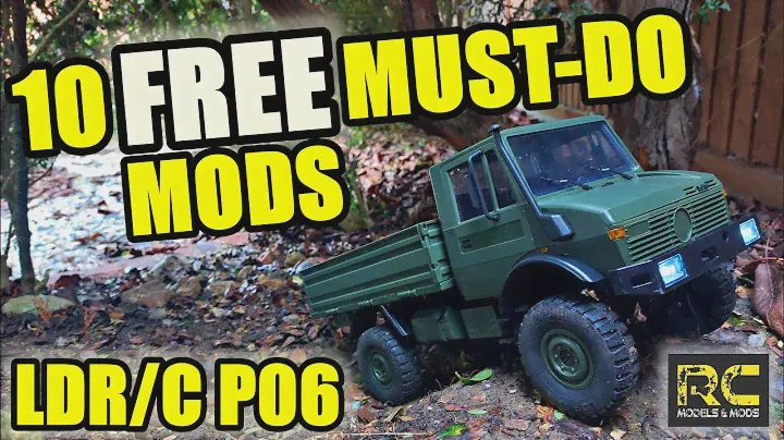 10 Essential Mods - LDRC P06 1/12 RC Unimog Crawler LD-P06