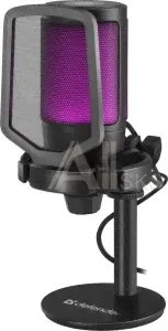 3221464 Микрофон IMPULSE GMC 600 USB 64660 RGB 1.7 M DEFENDER-0
